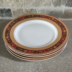 Pegasus Fine Porcelain Dinnerware 4 Dessert Plates 7.5"
